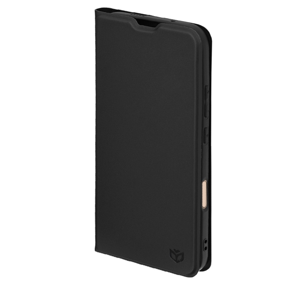 Husa Tip carte pentru Honor Magic 8 Pro DaDen® Magskin Book, Antisoc, Protectie completa spate-ecran, Buzunar card, Piele ecologica, Negru