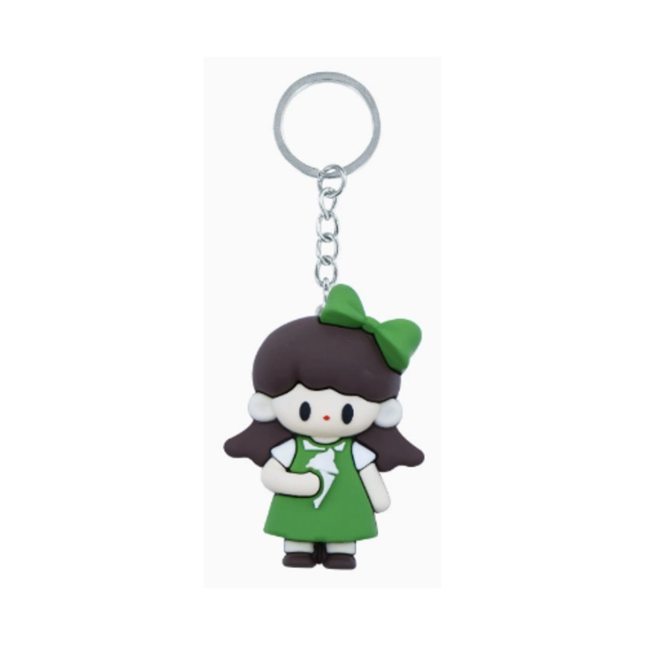 Youkly Kulcstartó 3D baba Internet híresség iskolatáska medál