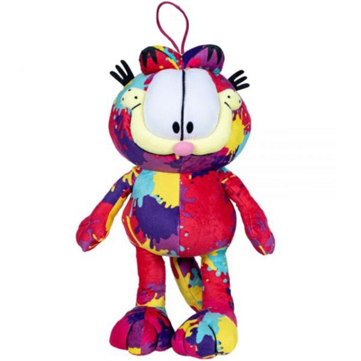 Jucărie din plus Garfield Colours, 20 cm, detalii brodate, moale