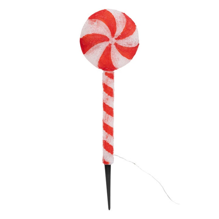 Lampa solară Fééric Lights de Crăciun, 30 LED-uri, 65 cm, multicolor