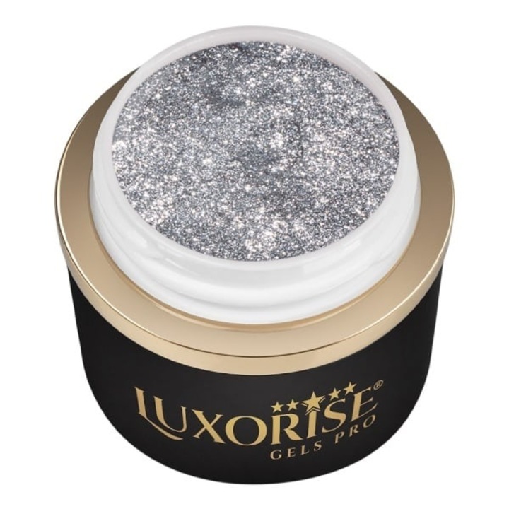 Gel Design 3D LUXORISE - Royal Glitz, Silver Cloud 5ml