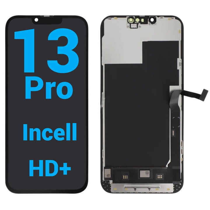 Display LCD JHX pentru iPhone 13 Pro Negru cu Geam Touchscreen Incell TFT HD+