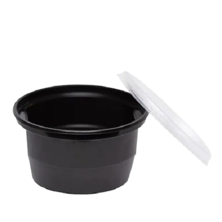 Set 50 bucati, Bol pentru supa cu capac, Polipropilena 560ml