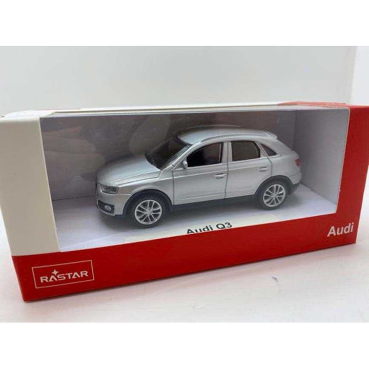 Macheta Audi Q3 silver 1/43