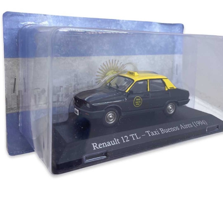 Macheta Dacia Renault 12 tl taxi Buenos Aires 1994