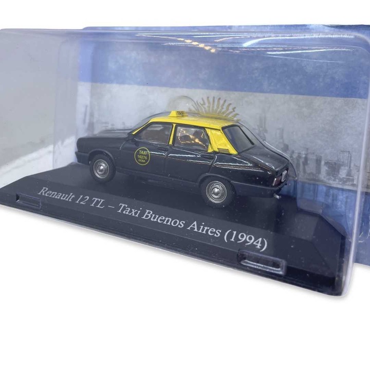 Macheta Dacia Renault 12 tl taxi Buenos Aires 1994