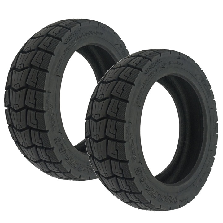 KIT 2x TIRES 10x2.75-6.5 a Kamikaze K1 (Plus / Max) / KuKirin G2, G3 / Motus PRO 10 URBAN / Ausom L1 gumiabroncsokhoz