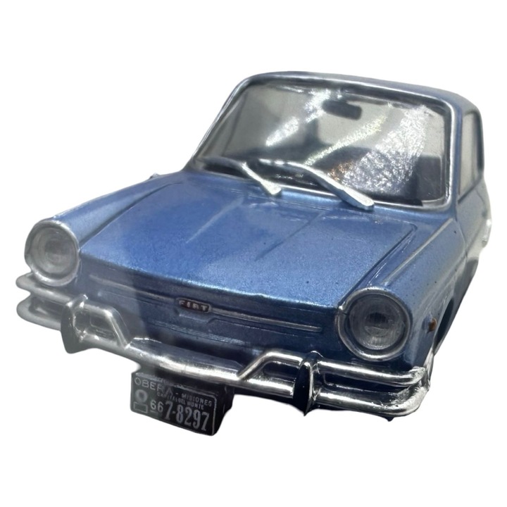 Fiat 800 (1966) modellautó, 1:43 méretarányú, fém, gyűjtői darab