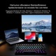 Клавиатура с 61 клавиша, Кабелна ергономична компактна механична, Gaming за лаптоп Mac, PC и Esports, GASKET монтаж, сменяеми (Hot-Swappable) превключватели и капачки за клавиши, RGB подсветка