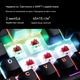 Клавиатура Кабелна ергономична компактна механична с 61 клавиша, Gaming за лаптоп Mac, PC и Esports, GASKET монтаж, сменяеми (hot-swappable) суичове и капачки на клавиши, RGB фоново осветление