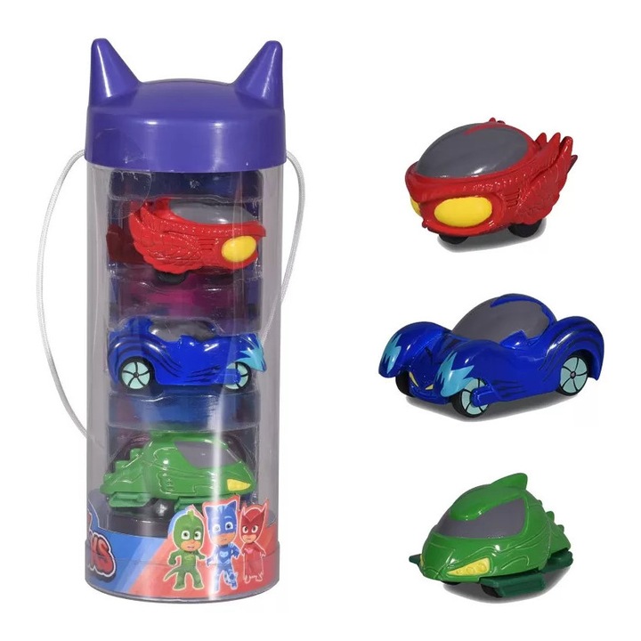 Eroi in pijamale set 3 masinute