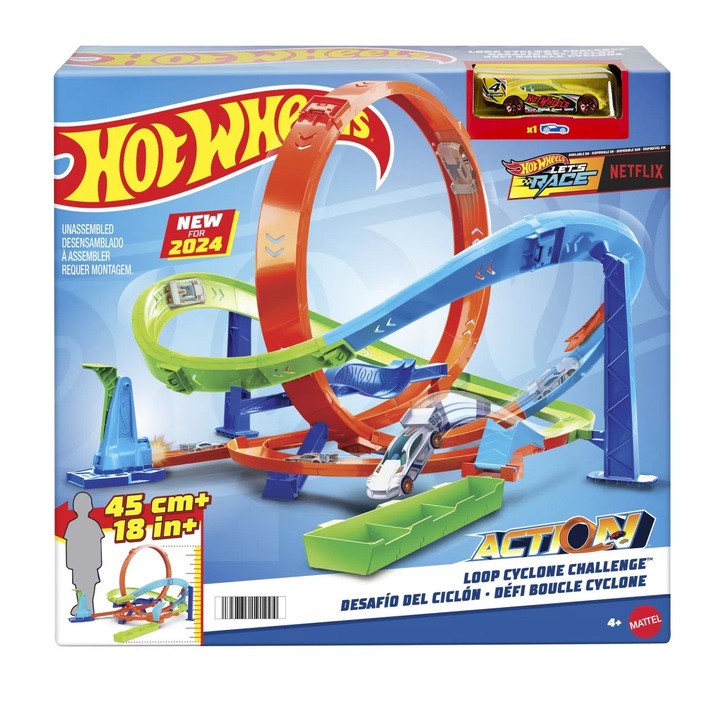 Hot wheels action set provocarea ciclonului