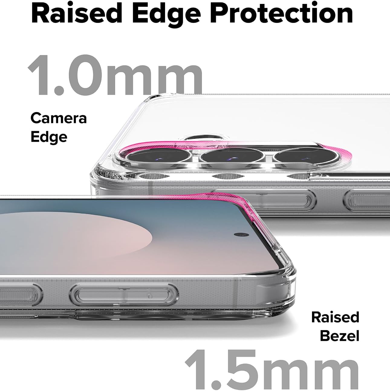 BestCase® Husa Anti Shock Pentru Samsung Galaxy S25 FE, Reinforced 4 Corners, Transparent