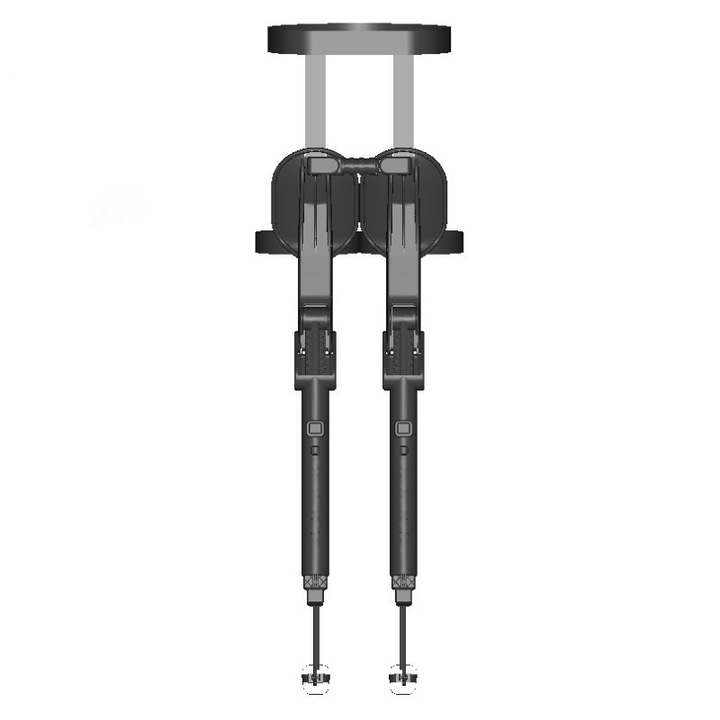 Kempingszék, 5 fokozatban állítható magasságú, 300 kg teherbírású, ergonomikus kialakítású, kültéri tevékenységekhez alkalmas, fekete