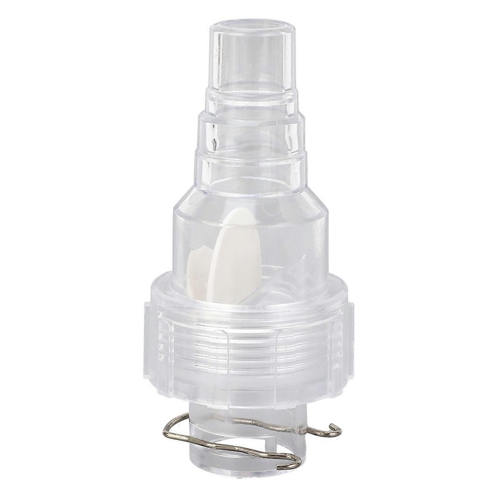 Visszacsapó szelep kondenzvíz elvezető csőhöz DN25, PC anyag, korrózióálló, lassú működés