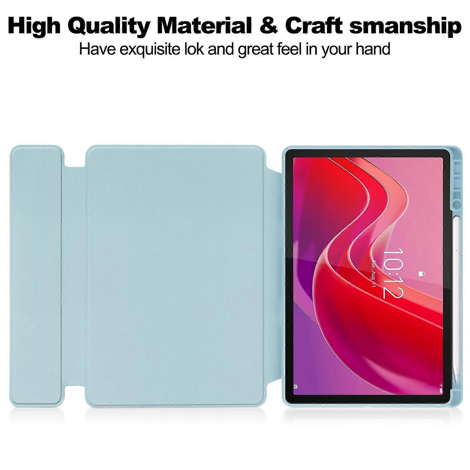 Husa tableta cu suport rotativ 360°, slot pentru creion, set cu tastatura Bluetooth, pentru Lenovo Tab M11 (Xiaoxin Pad 11 2024)