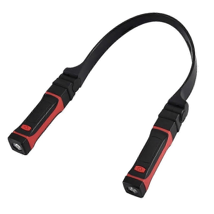 Set 4 lanterne de gat reincarcabile, detasabile, LED