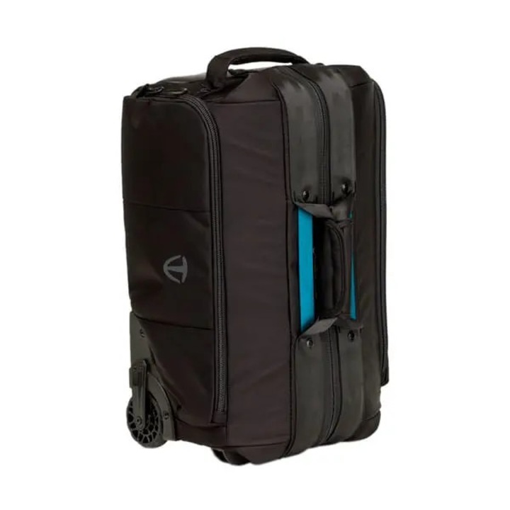 Geanta foto-video, Tenba, cu roti, negru