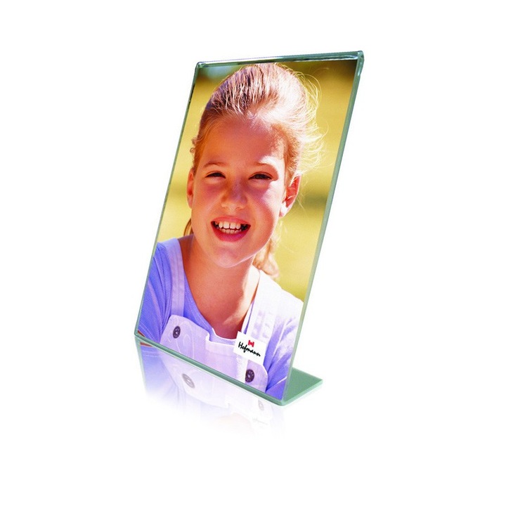 Rama foto clasica, Hofmann, 9x13cm, verde