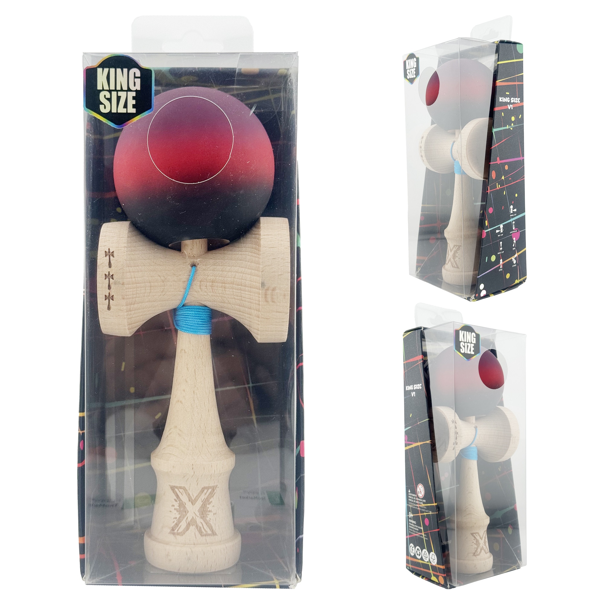 Kendama X Originala, Profesionala, Flippy, Big Cups V2, Rubber