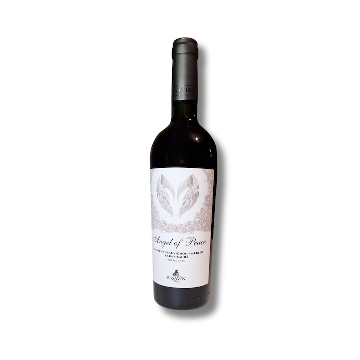 Vin roșu, Basavin, Cabernet Sauvignon 50%, Merlot 25%, Rara neagră 25%, 0.75 l