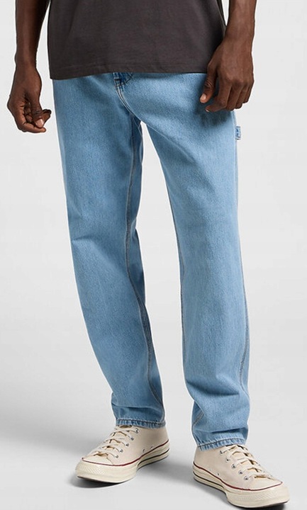 Blugi Lee Carpenter, bumbac, albastru, Albastru