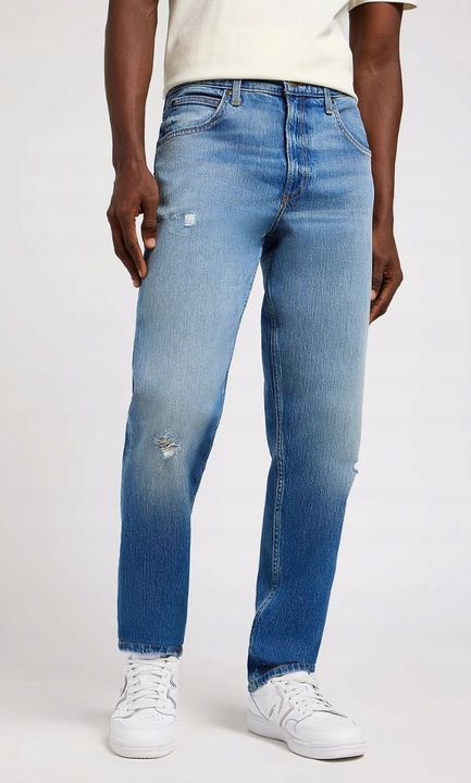 Férfi farmer Lee OSCAR Wicked Summer, pamut/elasztán, kék