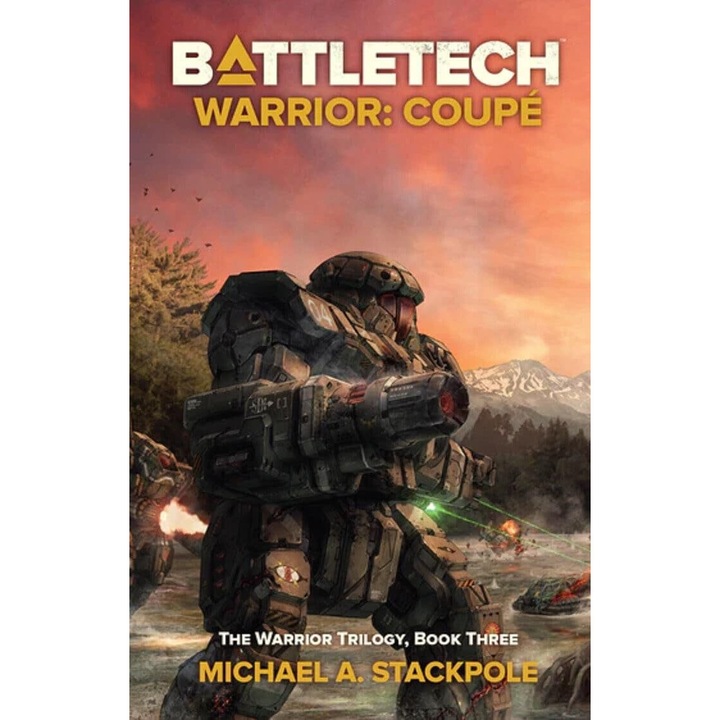Battletech - Warrior Coupe, joc de societate, editie premium hardcover, 328 pagini, pentru adulti