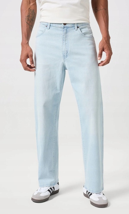 Férfi Wrangler REDDING Rocky farmernadrág, pamut/elasztán, világoskék