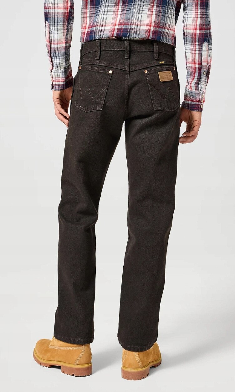 Blugi barbatesti Wrangler 13MWZ COWBOY, bumbac, negru, W31-L32 US