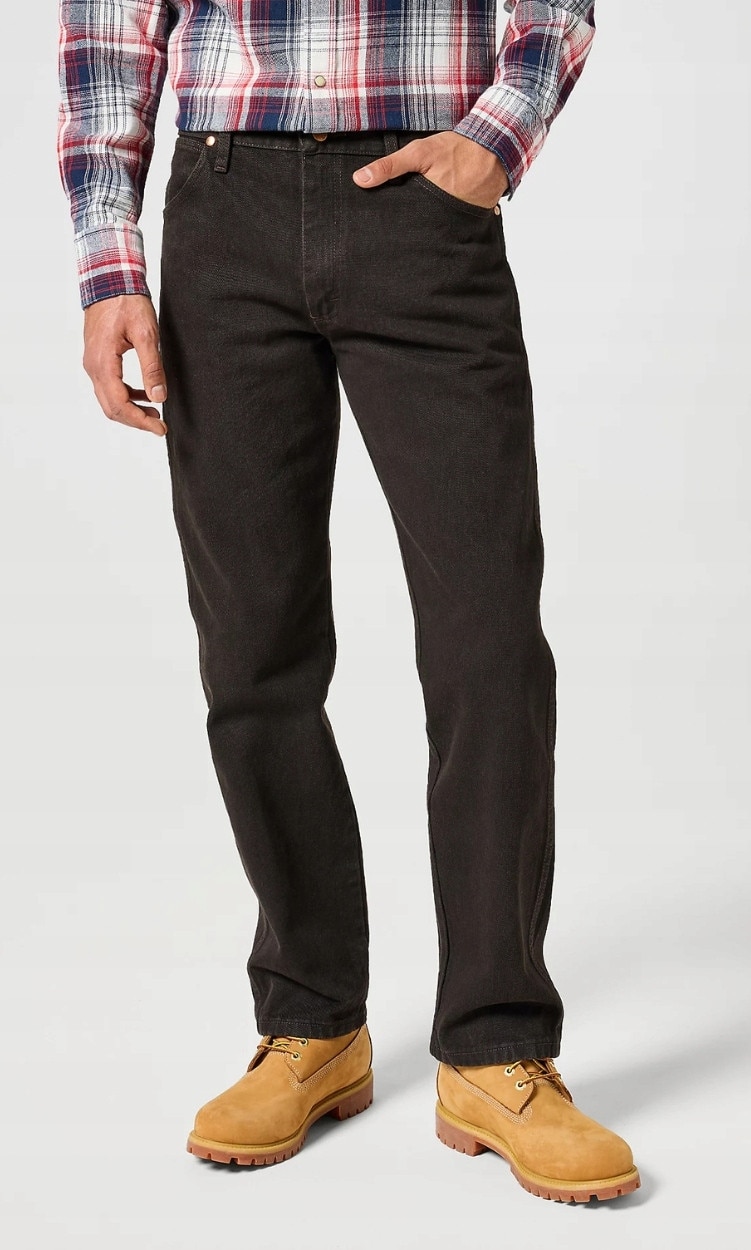 Blugi barbatesti Wrangler 13MWZ COWBOY, bumbac, negru, W31-L32 US