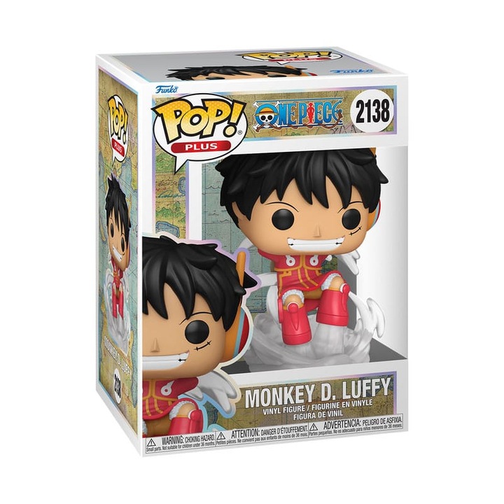 Figurina Luffy (Jajko) 9 cm, Funko, multicolor, set standard
