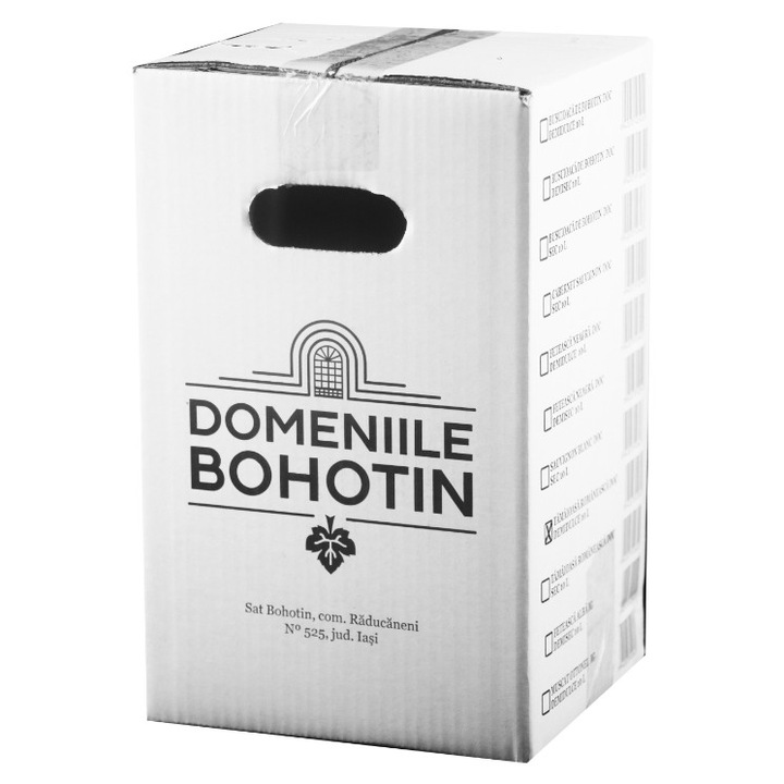 Vin demidulce Feteasca Neagra DOC Domeniile Bohotin 10L Bag-in-Box, rosu