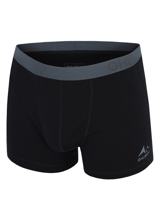 Boxeri barbatesti Husky HT0-0815, merino, negru