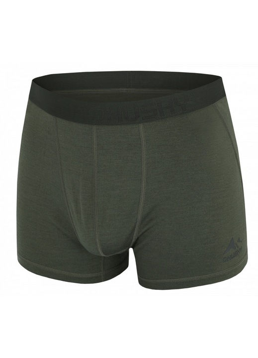 Boxeri barbatesti Husky HT0-0816, merino, verde