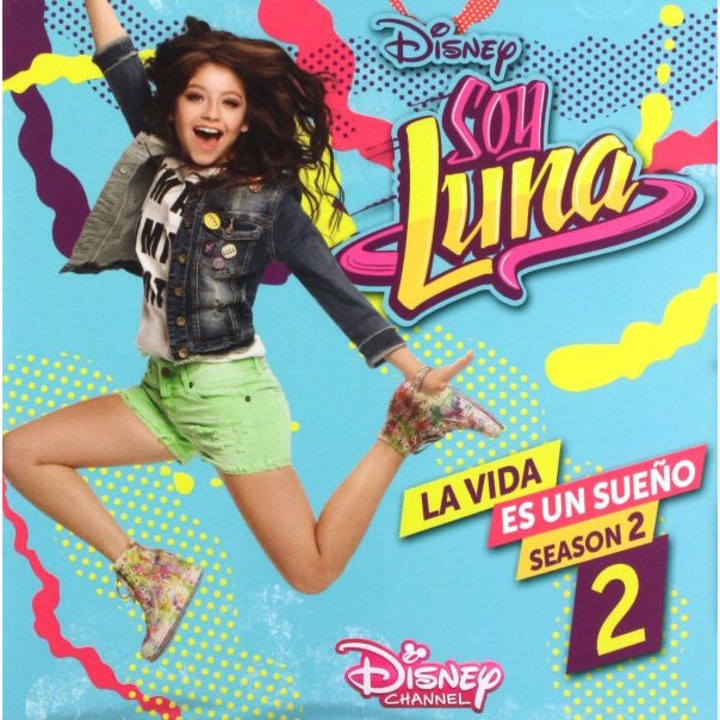 CD Soy Luna La Vida Es Un Sueno - Disney, Soundtrack Muzical
