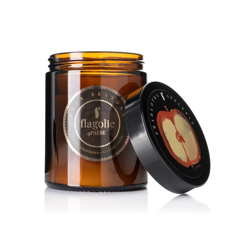 Ароматна свещ, Flagolie, Szarlotka, стъкло, 100g