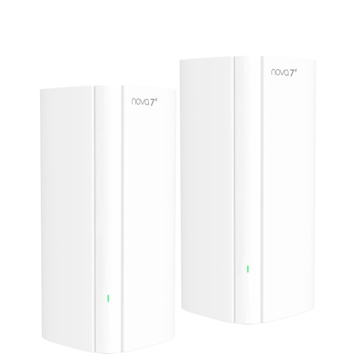 Router Wireless Tenda EE3 Pro BE3600 Mesh Wi-Fi 7 Set 2-Pack, 2,4GHz 688Mbps, 5GHz 2882Mbps