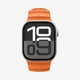 Bratara din silicon pentru Apple Watch, Spigen, portocalie, 49mm/46mm/45mm/44mm