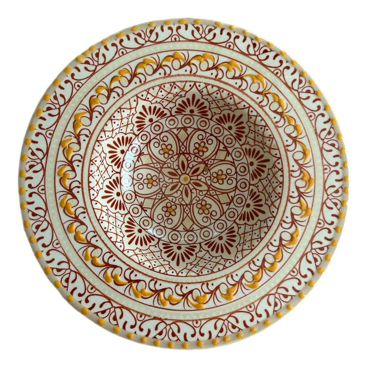 Peremes kis csésze tányér pasztel színekben 20 cm x 5 cm