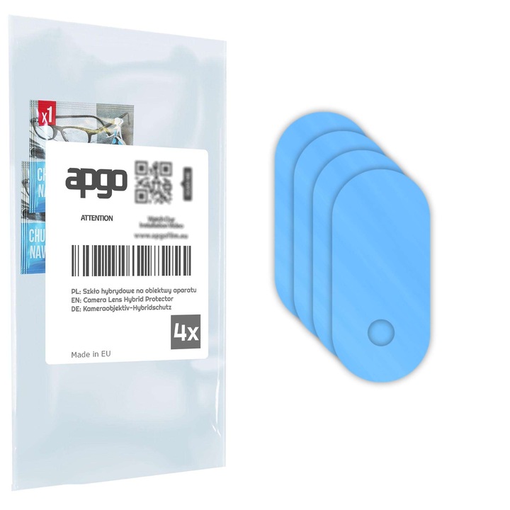 Set de 4 sticle de protectie pentru Oneplus Pad 3 – apgo, camera sticla pentru obiectivul camerei telefonului, full glue, 9H, anti-zgarieturi