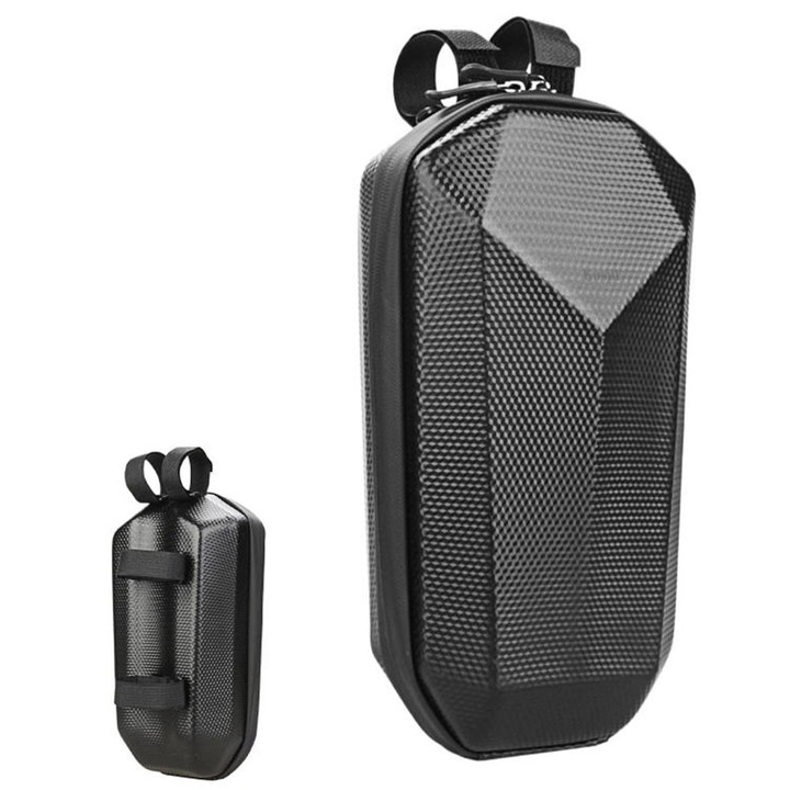 Geanta pentru scooter, Kosiil, impermeabila, 4L, neagra