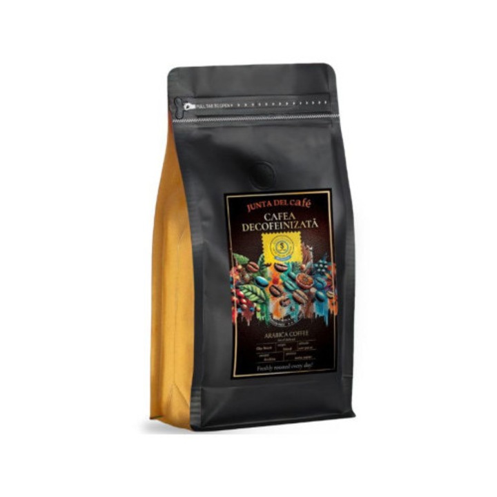 Cafea Proaspat Prajita, Fara Cofeina, 100% Arabica 250 g Espresso