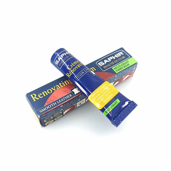 Възстановяващ крем, Saphir, 25 мл, за гладка кожа, грижа за обувки