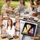 Set 100 Cutii Alimentare cu Capace Transparente, EOGRFW, Carton, Negru