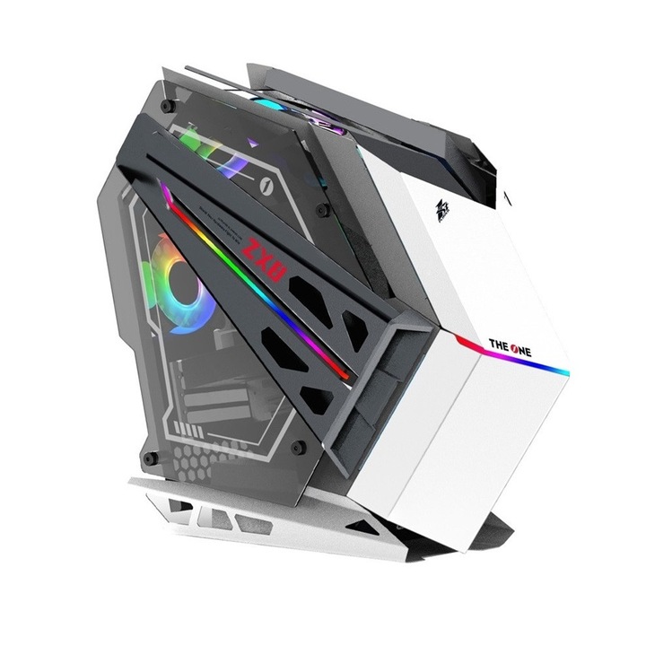 Sistem PC Gaming 1stPlayer® cu Intel® Core™ i7 12700KF Alder Lake 5.0 GHz, 32GB DDR5, SSD 1 TB M.2, GeForce® RTX™ 5060Ti 16 GB GDDR7, liquid cooling, WiFi, XZX87TW, Windows 11 Pro