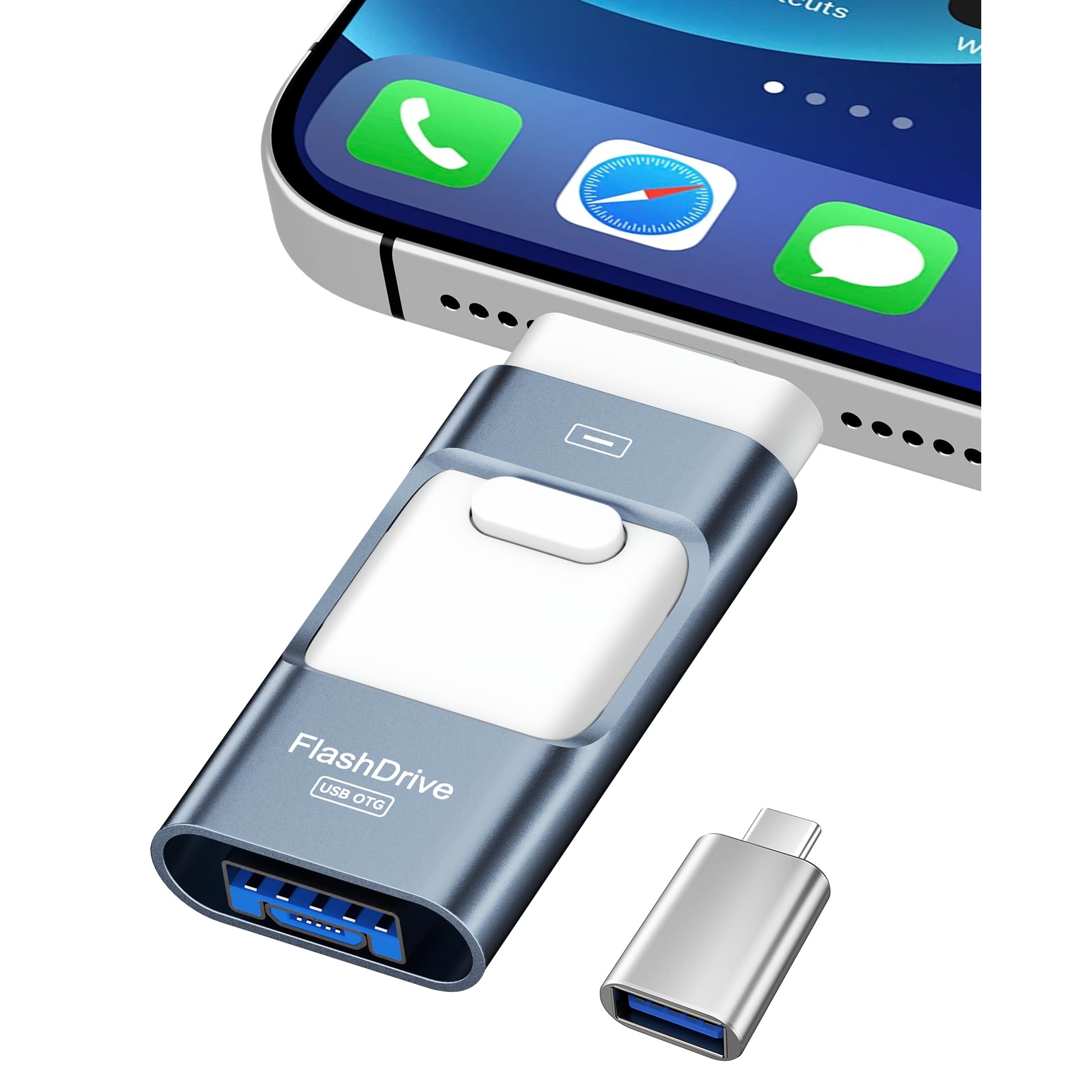 Stick Usb Zarmst 256Gb Pentru Telefon, Stick De Memorie 4 In 1 Pentru ...