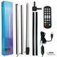 Lampa de podea LED colorata, Bedee, RGB Corner Floor Lamp, dimabil, lumina ambientala, Sincronizare iluminare si muzica, Poate fi controlat prin APP sau telecomanda, cu sincronizare muzicala pentru living, dormitor, camera de jocuri, 155cm