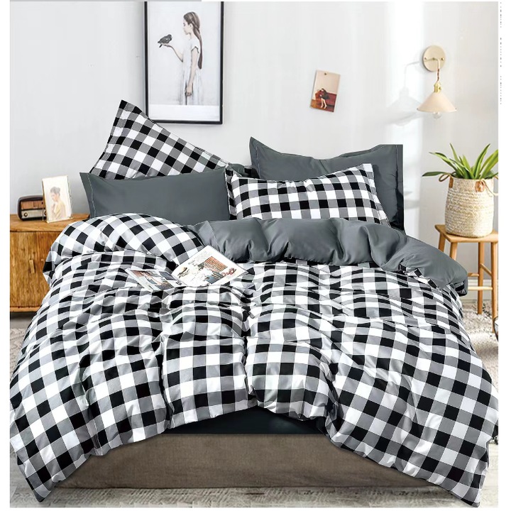 Nonsuch ágyneműhuzat garnitúra, 3 részes, pamut, 140x200cm, párnahuzatok 70x90/40x50