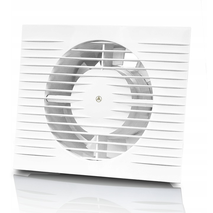 Ventilator de baie, Dospel, Silentios II, 150x150x10 cm, Debit de aer maxim 280 m³/h, Consum de energie 20 W, Grad de protecție IPx4, Greutate 0.51 kg, Alb